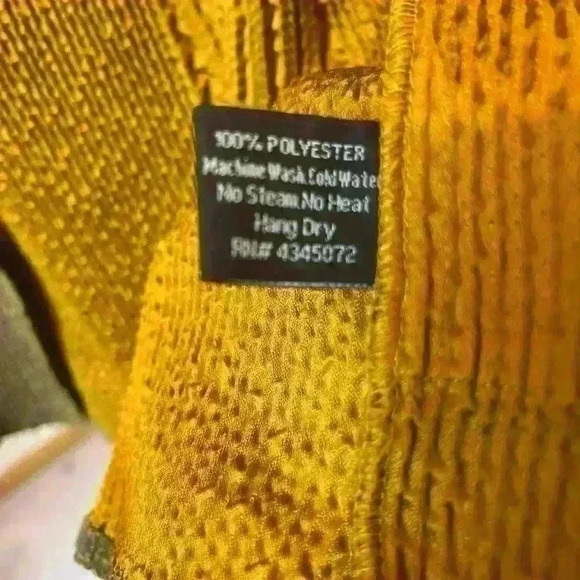 Flair Women’s Blazer, Size Medium, Buttery Crepe Material, Olive and Mustard - Picture 5 of 8